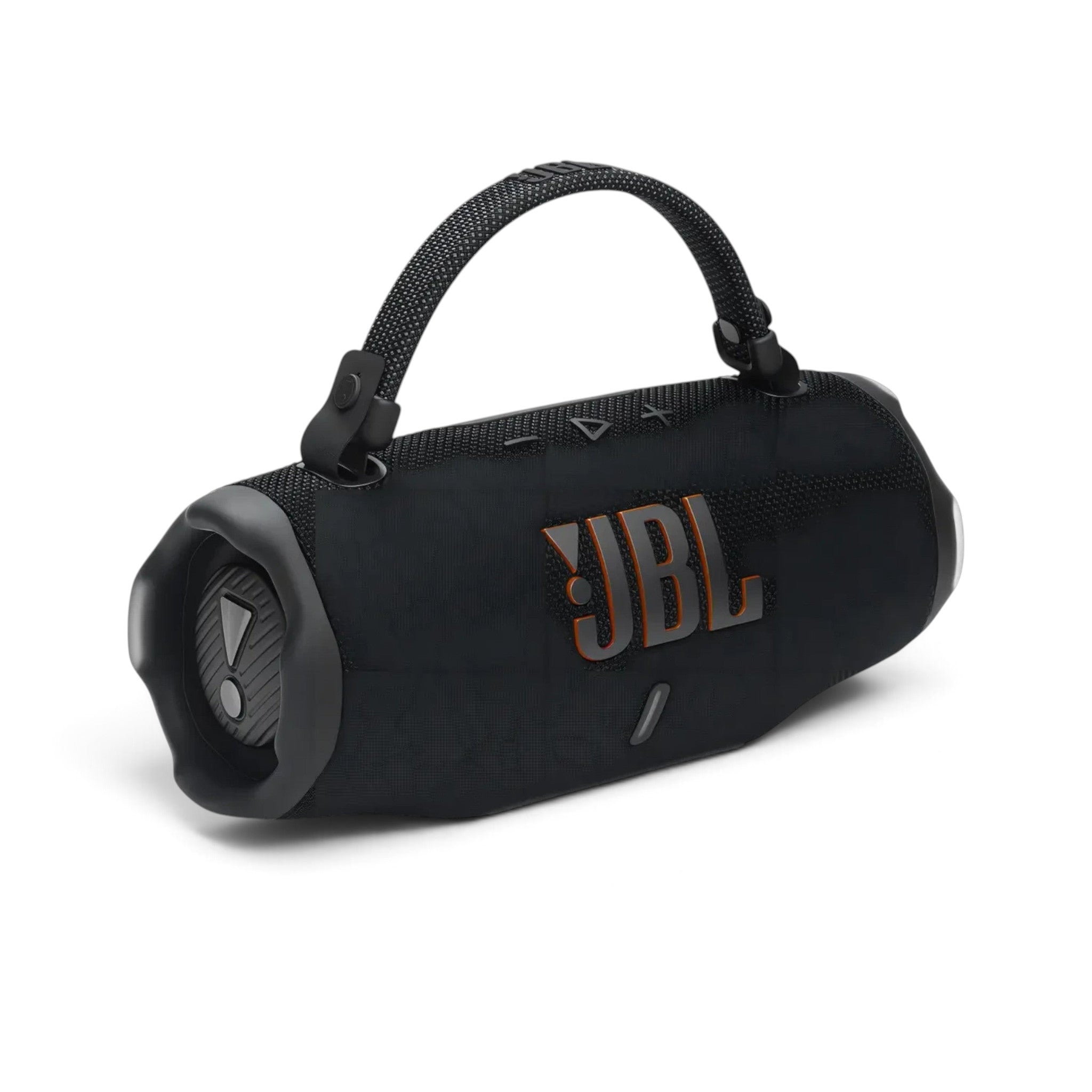 Lleva el party a cualquier lugar con este parlante Bluetooth portátil tipo Charge 5. Sonido potente, diseño resistente y batería de larga duración para casa, piscina o terraza.
