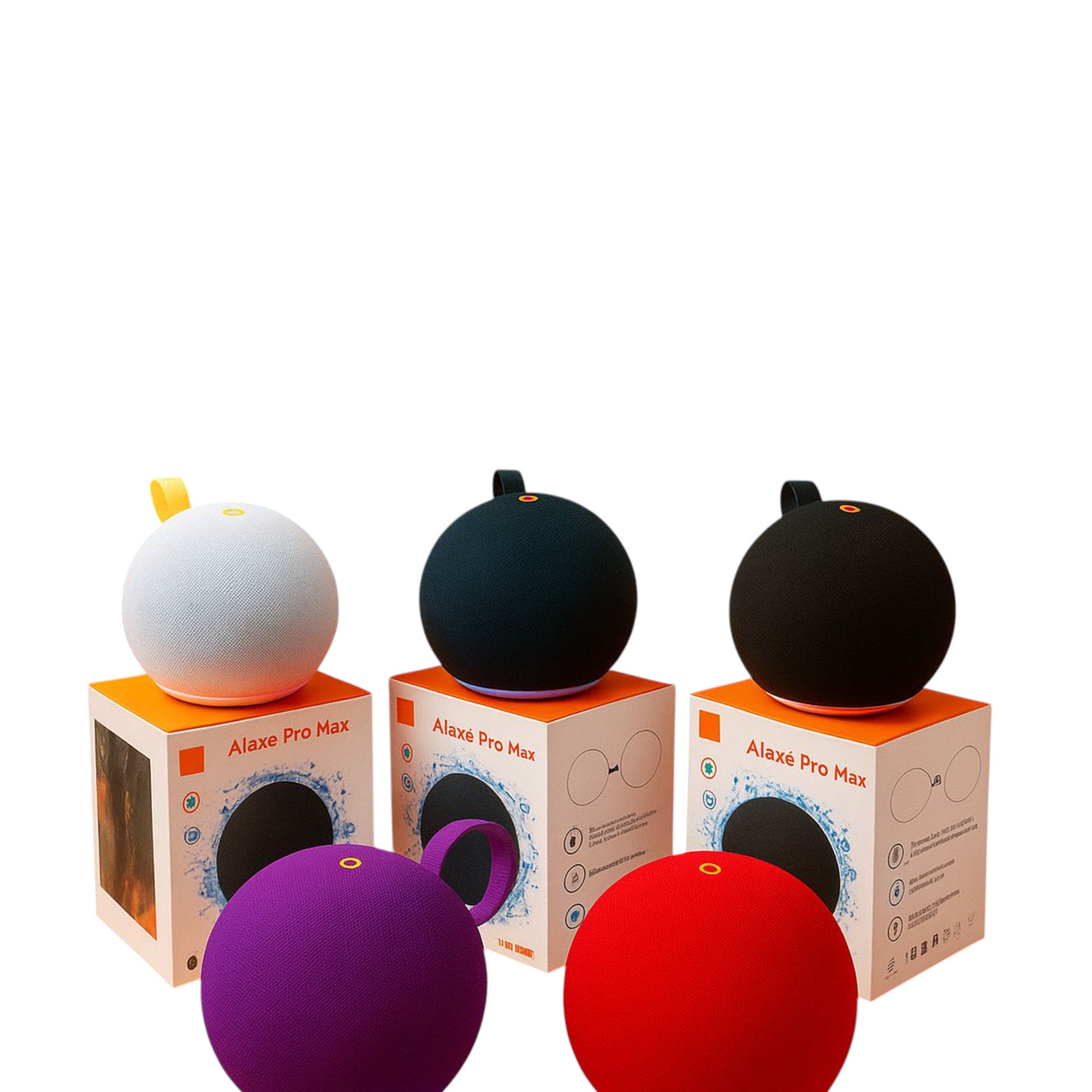 Disfruta tu música favorita con este parlante Bluetooth portátil en formato esfera con luces LED. Sonido potente, conexión inalámbrica y diseño llamativo para fiestas, picnics y ambientación.