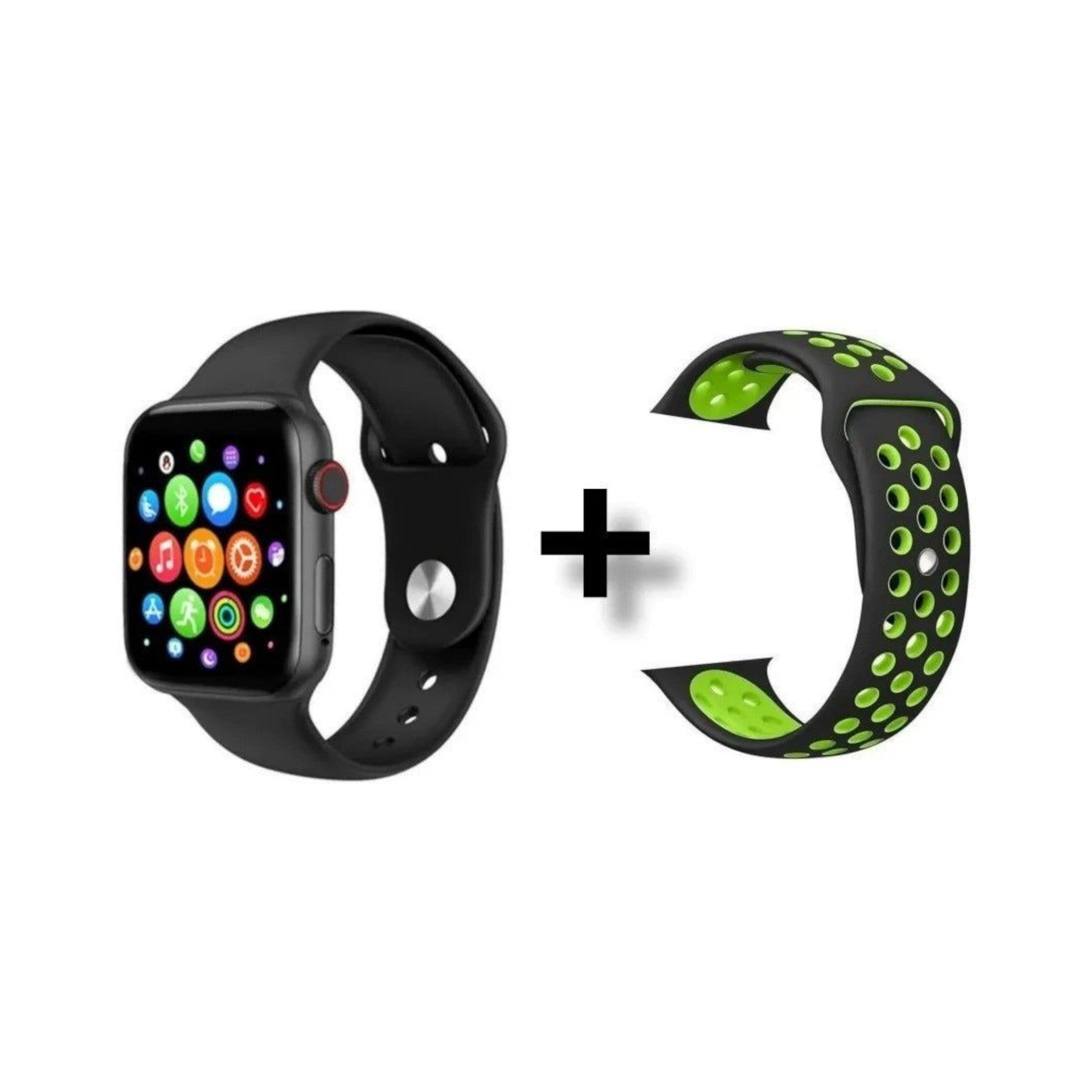 El Smartwatch T500 lleva conectividad y estilo a tu muñeca. Pantalla táctil, notificaciones de apps, control de música, llamadas y monitoreo de actividad física en un diseño elegante.